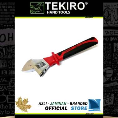 Kunci Inggris Elektrik 12" inch Anti Setrum Terinsulasi - Insuiation Adjustable Wrench TEKIRO