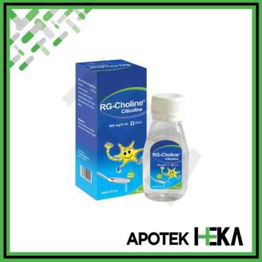 RG Choline Sirup Botol isi 100 ml - Suplemen Kesehatan Mata 100 ml