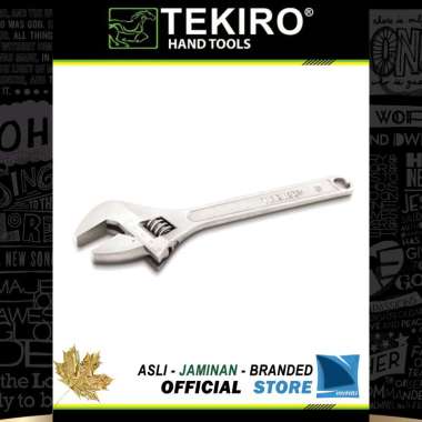 Kunci Inggris 18" inch - Adjustable Wrench Spanner Chrome TEKIRO
