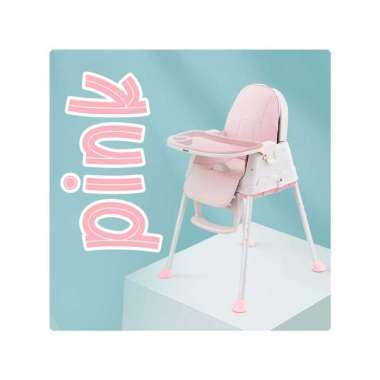 Goto Smily Kursi Makan Bangku Tempat Duduk Anak Bayi Balita Baby Chair PINK