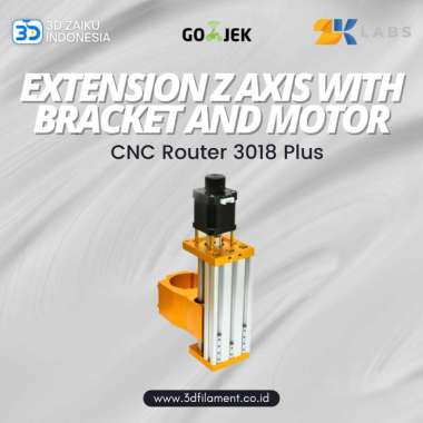 Upgrade Extension Z Axis with Bracket and Motor CNC Router 3018 Plus