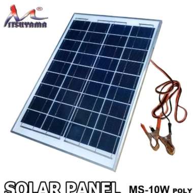 Solar Panel Papan Surya Solar Cell 10W Mitsuyama