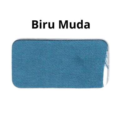 Kain Toyobo Royal Mix Meteran / Katun Toyobo / Dluxe Toyobo / D'luxe Biru Muda