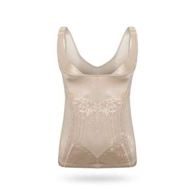 Wimiu Korset Body Shaper Korset Pelangsing Perut Wanita Korset 002367 Brown M