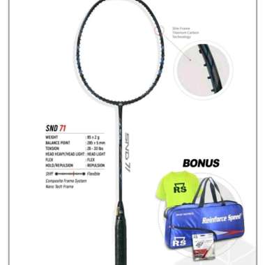 Raket Badminton RS SND 71