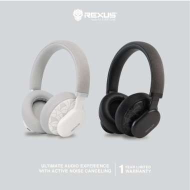 Rexus Headset Wireless S9 Pro With ANC putih