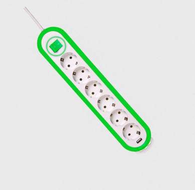 Loyal LY-266U (USB) Ekstension Soket New Multicord 6 USB