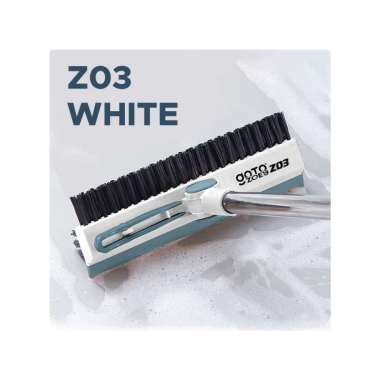 Goto Zoey Sikat Lantai Ubin Kamar Mandi Toilet Gagang 2in1 Multifungsi Z03 WHITE