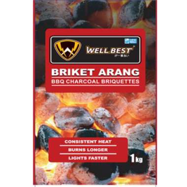 Wellbest Briket Arang 1 kg