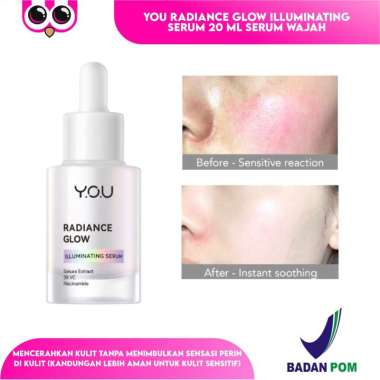 YOU RADIANCE GLOW ILLUMINATING SERUM 20 ML SERUM WAJAH