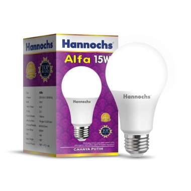 Hannochs Lampu LED Alfa 15W Cahaya Putih