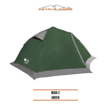 DHAULAGIRI NOVA 2 TENT/ Tenda Kapasitas 2 Orang Green