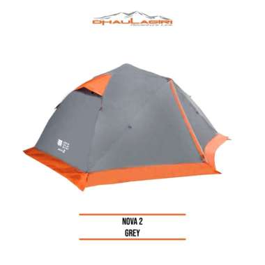 DHAULAGIRI NOVA 2 TENT/ Tenda Kapasitas 2 Orang Grey