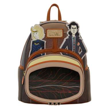 Loungefly Marvel Loki TVA Multiverse Lenticular Mini Backpack