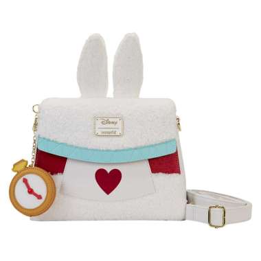Loungefly Disney Alice In Wonderland White Rabbit Cosplay Crossbody