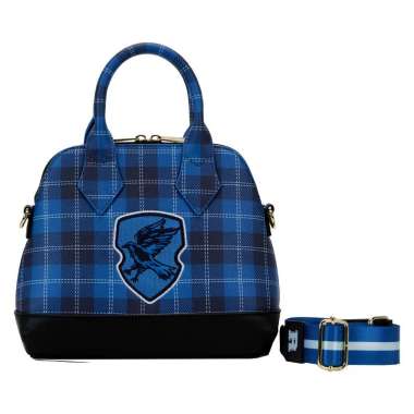 Loungefly Wb Harry Potter Ravenclaw Patch Varsity Plaid Crossbody