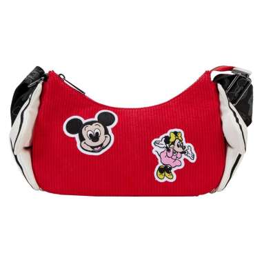 Loungefly Disney D100 Mickey and Minnie Gloves Crossbody Bag