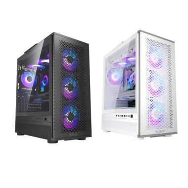 PCCOOLER MASTER ME200 MESH GAMING CASE White