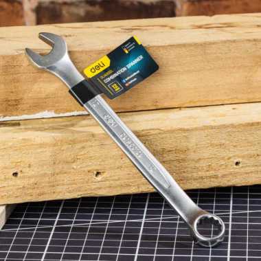 Deli Kunci Ring Pas / Combination Wrench EDL140012L 12mm