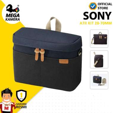 Megakamera - Sony Acc LCS-BBK Soft Carrying Case Tas Kamera Black [ RESMI SONY ] Black