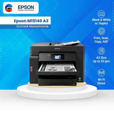EPSON Printer M15140 Monochrome Multifungsi A3 WiFi Duplex