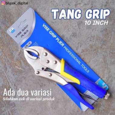 Tang Grip / Tang Buaya / Vise Grip Plier 10 Inch  gagang karet