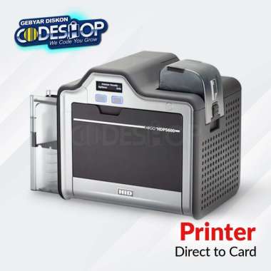 Fargo HDP5600 Printer ID Card E-KTP Single Side Cetak Kartu PVC 600dpi USB LAN