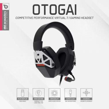 dbE Otogai 7.1 Virtual Surround Gaming Headphone with ENC Microphone dbE Otogai PRO