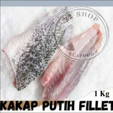 IKAN KAKAP PUTIH FILLET / IKAN BARAMUNDI FILLET PREMIUM FROZEN PER 1KG