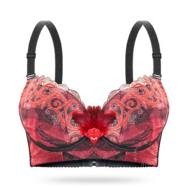 WIMIU BH Kawat Bra Premium Women Bra Kawat Wanita Busa Tebal 001802 MERAH 38