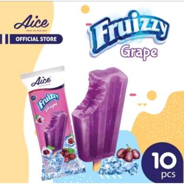 Es Krim AICE Fruizzy Grape 75ml isi 10 pcs