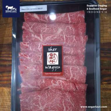 Sher Wagyu Chuck Eye Roll MB 6/7 ● Beef Slice Steak Cut