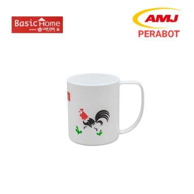 BASIC HOME Gelas Gagang Piko Mug 310 ML