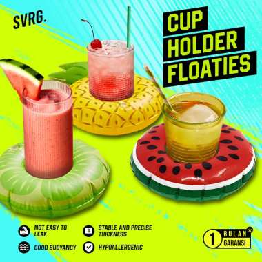 SVRG. Cup Holder Floaties - Pelampung Ban Gelas Cup Doughnut