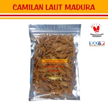 WADER LAUT CRISPY Teman Santai Buat Oleh-oleh Renyah Gurih Kemasan 100 gram Camilan Madura Surabaya 