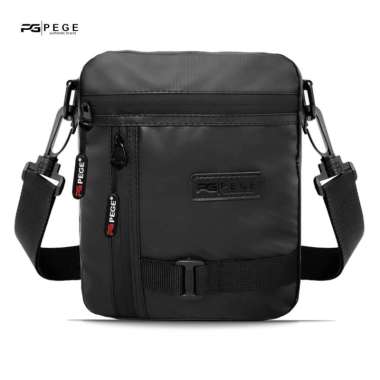 Tas Selempang Pria PEGE Reiyzo Bahan Bimo Waterproof Anti air Model Casual - PG 8989 Hijau