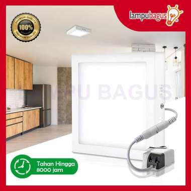 Lampu Downlight LED Panel Lampu Panel LED Outbow Kotak 6 Watt White