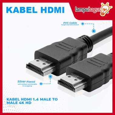 Kabel HDMI to HDMI Full HD 1080 4K High Speed Kabel HDMI 3M 5M 10M 10 Meter