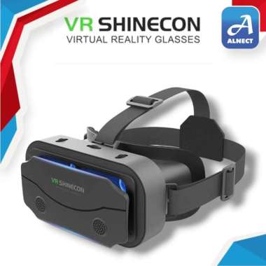 VR Box Shinecon 7 inch Virtual Reality Glasses IMAX Giant Screen hitam