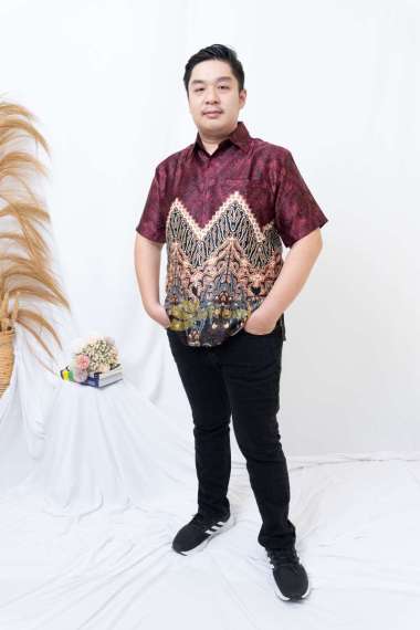 KEMEJA TBP ATASAN PRIA MODERN/BAJU BATIK PRIA/KEMEJA BATIK COWOK/KEMEJA LENGAN PANJANG FORMAL/BATIK