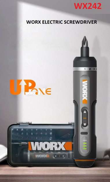 WORX 4V Electric Screwdriver Bit Set WX240/242 Precision - Obeng Mini WX240