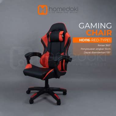Homedoki Kursi Kantor / Kursi Gaming / Kursi Putar / Kursi Kantor Hidrolik / Kursi Jaring / Kursi Er