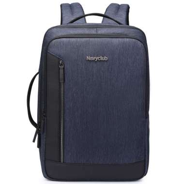 Navy Club Tas Ransel Laptop EAA - Backpack 2 in 1 Daypack Up to 14 Inch Tas Pria Wanita Blue