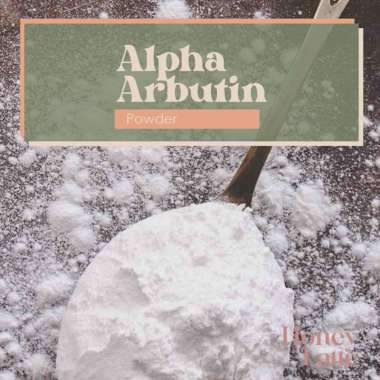Alpha Arbutin Whitening Brightening Glowing Skin Powder 99,9% Murni 5g