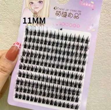 IMPORT! AuHonor 10 Baris Bulu Mata Manga Lentik Natural Tebal/Eyelash Extension Natural Lembut Mudah