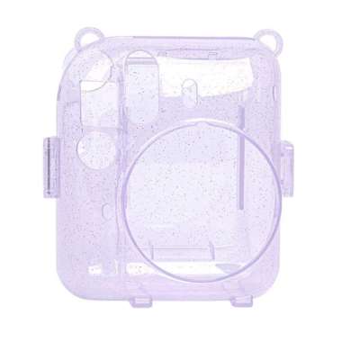 INSTAXSHOP Hardcase Glitter with Pocket Foto Fujifilm Instax Mini 12 PURPLE