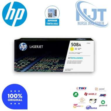 Toner HP 508A For printer Laserjet M552 M553 M557 ORIGINAL 100% Kuning