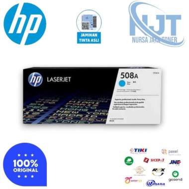 Toner HP 508A For printer Laserjet M552 M553 M557 ORIGINAL 100% Biru