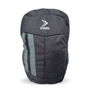 Tas Ransel Pria Backpack Sekolah D'GROV / DGROV - Archway 7174 Hitam-Abu