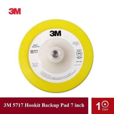 3M 5717 Hookit Backup Pad Body Repair Pad Poles Mobil [7 Inch]